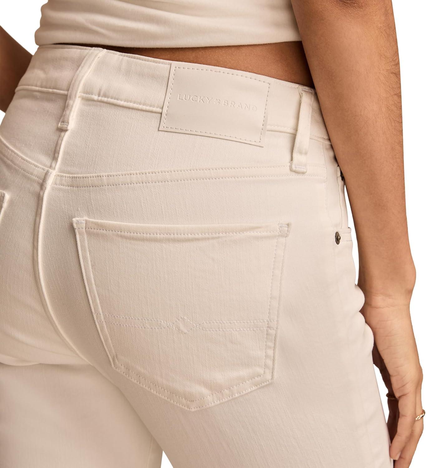Lucky Brand Cintura Donna In Pelle Ricamata Con Fibbia A Rullo - 4 Cm Di Larghezza, Stile Western E Classico - Jean E Pantalone