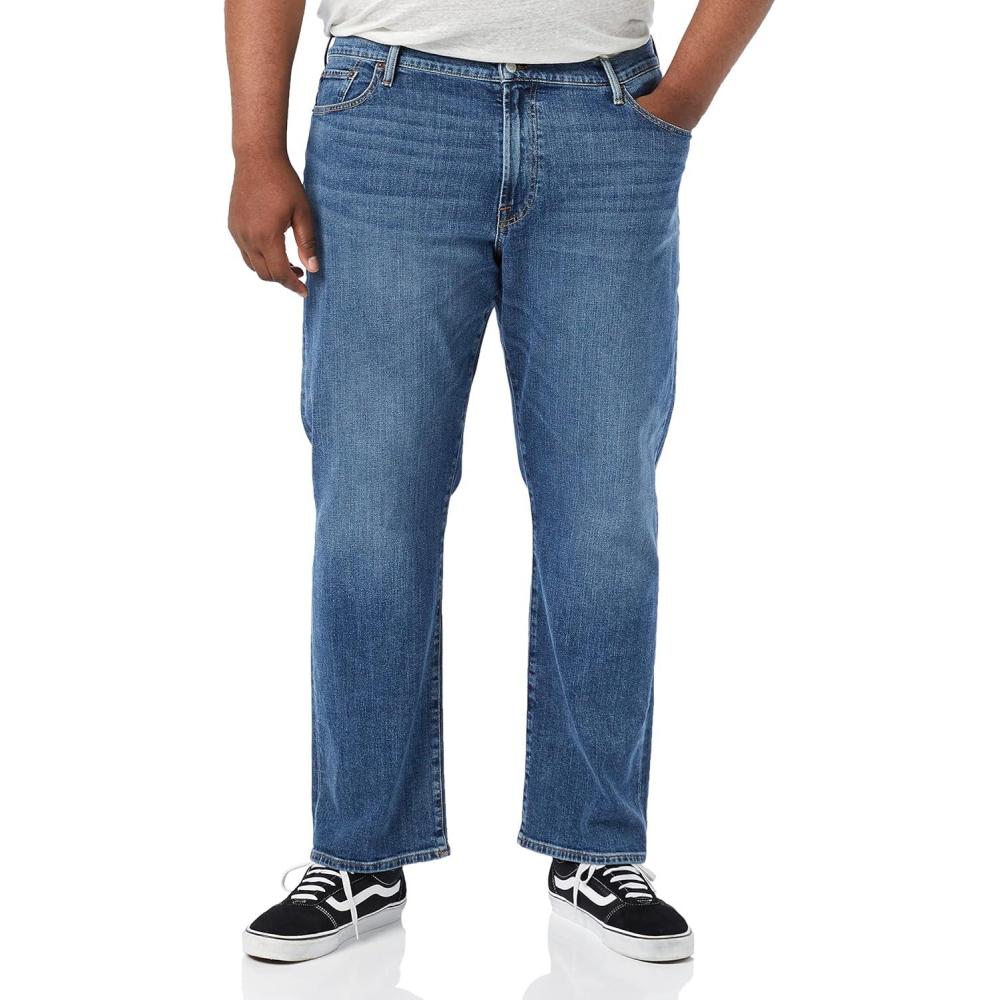 imageLucky Brand Mens 181 Relaxed Straight JeanDellwood