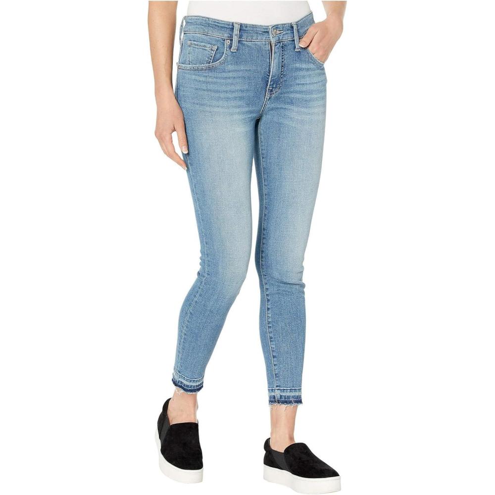 imageLucky Brand Womens Mid Rise Ava Super Skinny Velvet Jean in Dark MossAdler