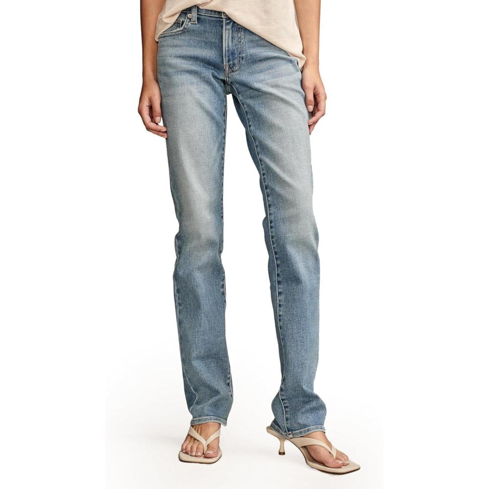 imageLucky Brand Womens Mid Rise Sweet StraightWanderer 20