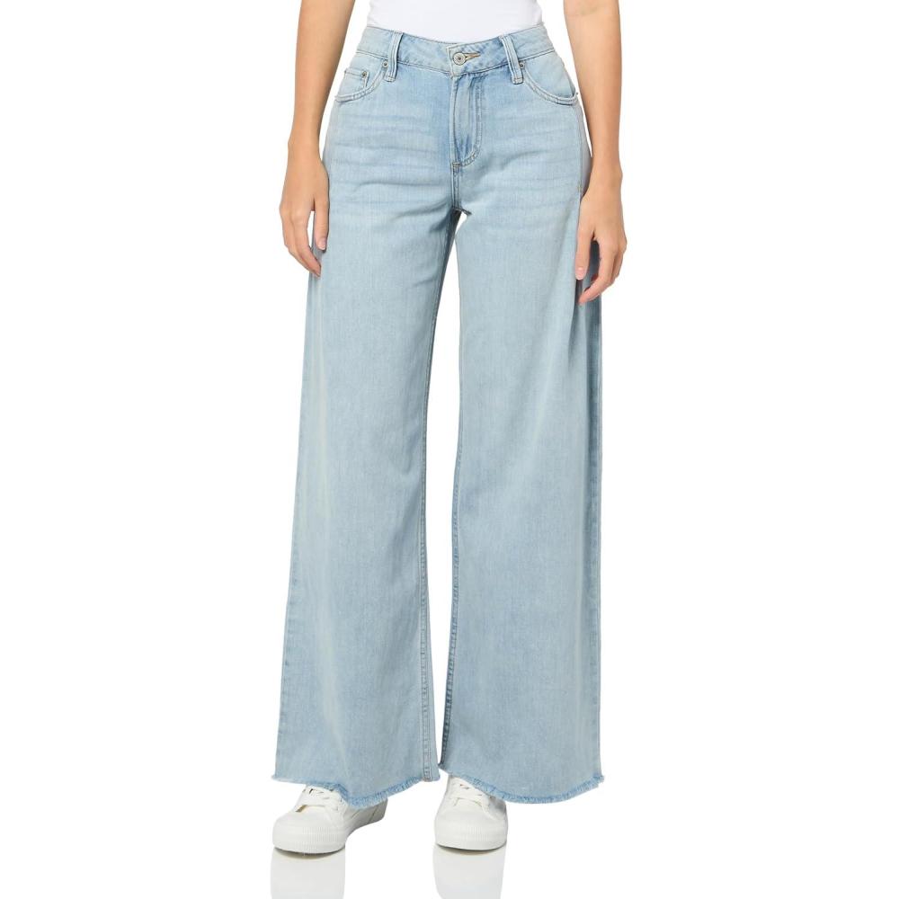 imageLucky Brand Womens Wide Leg Liquid Denim Luxe PalazzoThe Chills