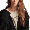 Lucky Brand Women’s Cable Crew Cardi(Dark Black)