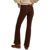 Lucky Brand Women’s High Rise Seamed Corduroy Stevie Flare(Walnut)