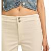 Lucky Brand Women’s High Rise Seamed Stevie Flare(Bright White)