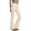 Lucky Brand Women’s High Rise Seamed Stevie Flare(Bright White1)