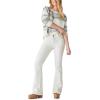 Lucky Brand Women’s High Rise Stevie Flare Jean(Moon Dust)