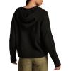 Lucky Brand Women’s Hoodie Sweater(Dark Black)