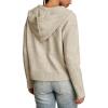 Lucky Brand Women’s Hoodie Sweater(Light Heather Grey)