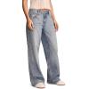 Lucky Brand Women’s Low Rise Baggy Wide Leg Jeans(Peel Paradise Wash)