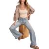 Lucky Brand Women’s Low Rise Flare Jean(Imagined Indigo Wash)