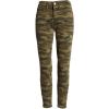 Lucky Brand Women’s Mid Rise Ava Super Skinny Velvet Jean in Dark Moss(Classic Camo)