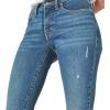 Lucky Brand Women’s Mid Rise Ava Super Skinny Velvet Jean in Dark Moss(Conness Dest Ct)