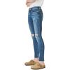 Lucky Brand Women’s Mid Rise Ava Super Skinny Velvet Jean in Dark Moss(Conness Dest Ct)