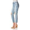 Lucky Brand Women’s Mid Rise Ava Super Skinny Velvet Jean in Dark Moss(Willow Dest Fray)