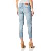 Lucky Brand Women’s Mid Rise Ava Super Skinny Velvet Jean in Dark Moss(Willow Dest Fray)