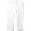 Lucky Brand Womens Mid Rise Sweet Straight Jeans(Bright White)