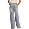 Lucky Brand Womens Mid Rise Sweet Wide Leg Jeans(Here We Go Indigo Wash)