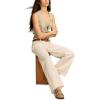 Lucky Brand Women’s Mid Rise Sweet Wide Leg(White Lies Wash)