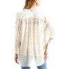 Lucky Brand Women’s Mix Print Floral Top(Natural Multi)