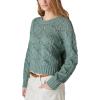 Lucky Brand Women’s Open Stitch Pullover Sweater(Laurel Wreath)
