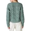Lucky Brand Women’s Open Stitch Pullover Sweater(Laurel Wreath)