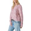 Lucky Brand Women’s Open Stitch Pullover Sweater(Lilas)