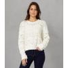 Lucky Brand Women’s Open Stitch Pullover Sweater(Whisper White)