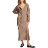 Lucky Brand Women’s Slouchy Pocket Cardi(Bros B2452 Falcon Heather)