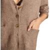 Lucky Brand Women’s Slouchy Pocket Cardi(Bros B2452 Falcon Heather)