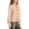 Lucky Brand womens Slouchy Cropped Cardi(Rose Smoke)