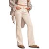 Lucky Brand Women’s High Rise Curvy Flare(Bright White)