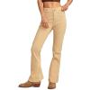 Lucky Brand Women’s High Rise Seamed Corduroy Stevie Flare(Stepstone Wash)