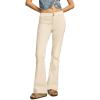 Lucky Brand Women’s High Rise Seamed Stevie Flare(Bright White)
