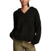 Lucky Brand Women’s Hoodie Sweater(Dark Black)