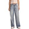 Lucky Brand Women’s Low Rise Baggy Wide Leg Jeans(Peel Paradise Wash)