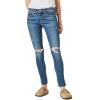 Lucky Brand Women’s Mid Rise Ava Super Skinny Velvet Jean in Dark Moss(Conness Dest Ct)