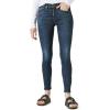 Lucky Brand Women’s Mid Rise Ava Super Skinny Velvet Jean in Dark Moss(Deep Sea)