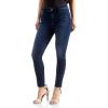 Lucky Brand Women’s Mid Rise Ava Super Skinny Velvet Jean in Dark Moss(Indigo Sparks)
