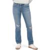 Lucky Brand Womens Mid Rise Sweet Straight Jeans(Dest Denim)
