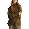 Lucky Brand Women’s Mock Neck Tunic(Olive Night)