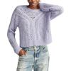 Lucky Brand Women’s Romantic Crew(Sweet Lavender)