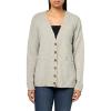 Lucky Brand Women’s Slouchy Pocket Cardi(Light Heather Grey)