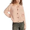 Lucky Brand womens Slouchy Cropped Cardi(Rose Smoke)