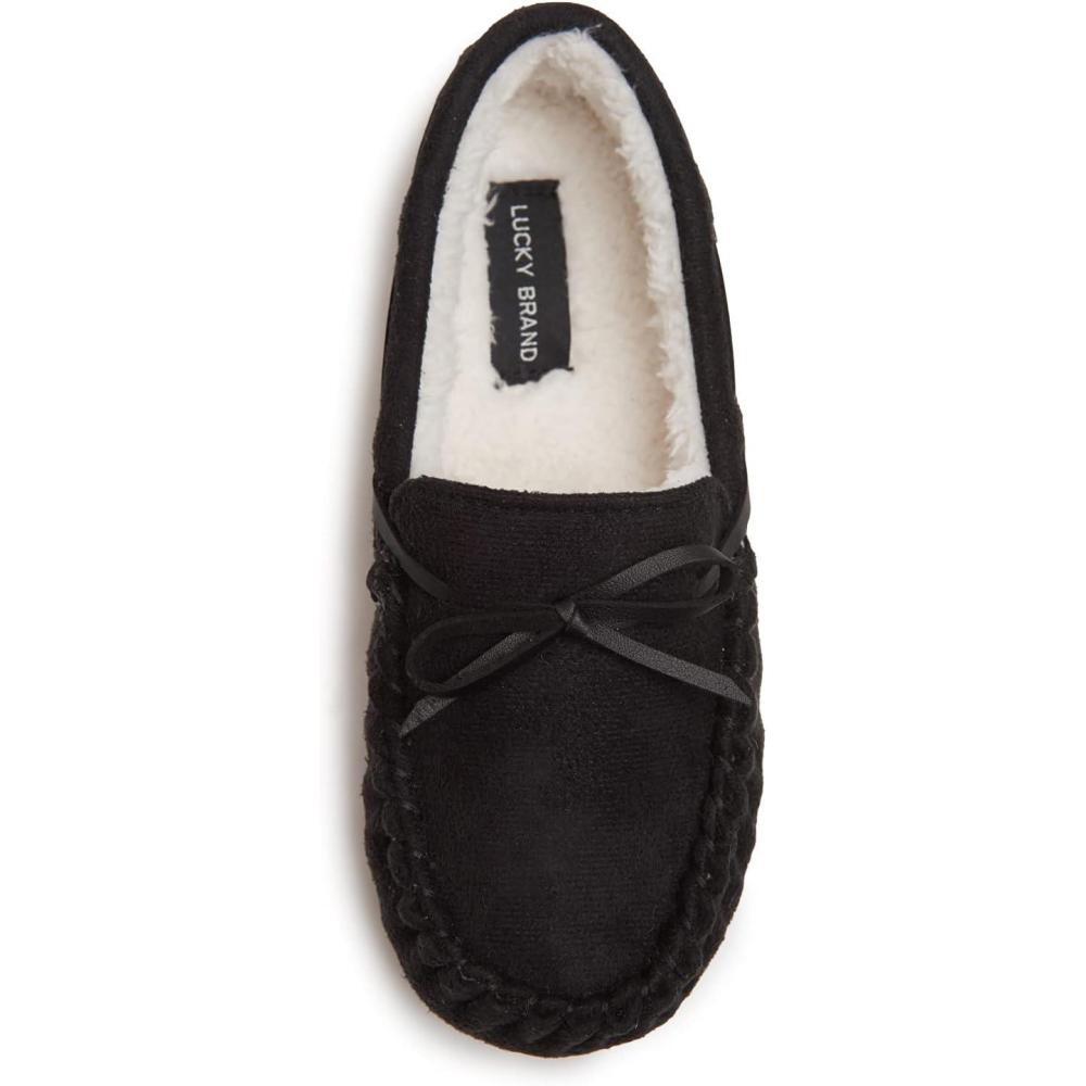 imageLucky Brand Boys Moccasin Loafer SlippersBlack