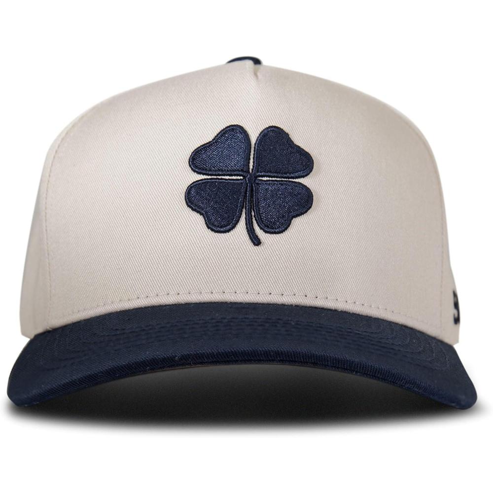 imageLucky Brand Classic Cotton Adjustable  Dad Hat  Baseball Cap  Fishing  Low Profile  5 Panel DesignLucky Clover  Natural