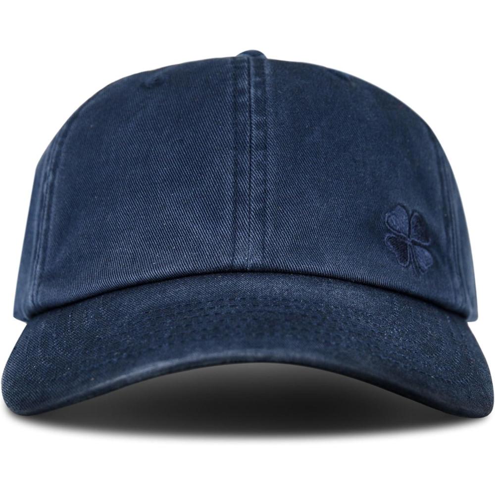 imageLucky Brand Classic Cotton Hat  Adjustable  Dad Hat  Baseball Cap  Golf  Fishing  Low Profile  5 Panel DesignLow Profile  Navy