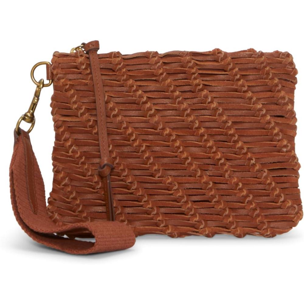 imageLucky Brand Dawn Woven Leather Wristlet