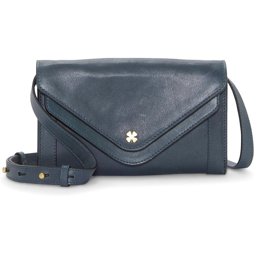 imageLucky Brand Love Leather Crossbody WalletMidnight