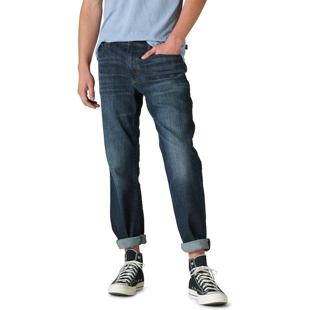 imageLucky Brand Mens 363 Vintage StraightLeg Jean in Marshalls BeachHuron