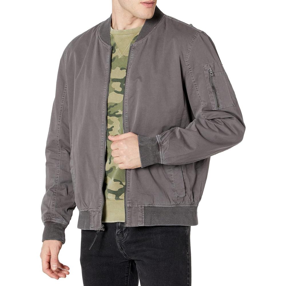imageLucky Brand Mens Bomber JacketGrey